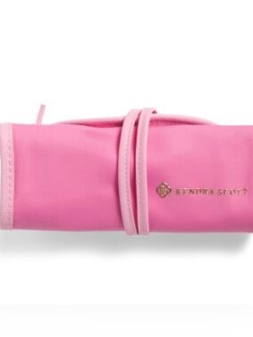 Kendra Scott Roll-Up Jewelry Case- Pink
